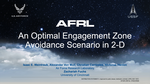 An Optimal Engagement Zone Avoidance Scenario in 2-D